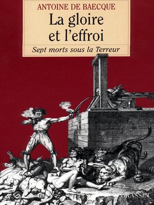 cover image of La gloire et l'effroi